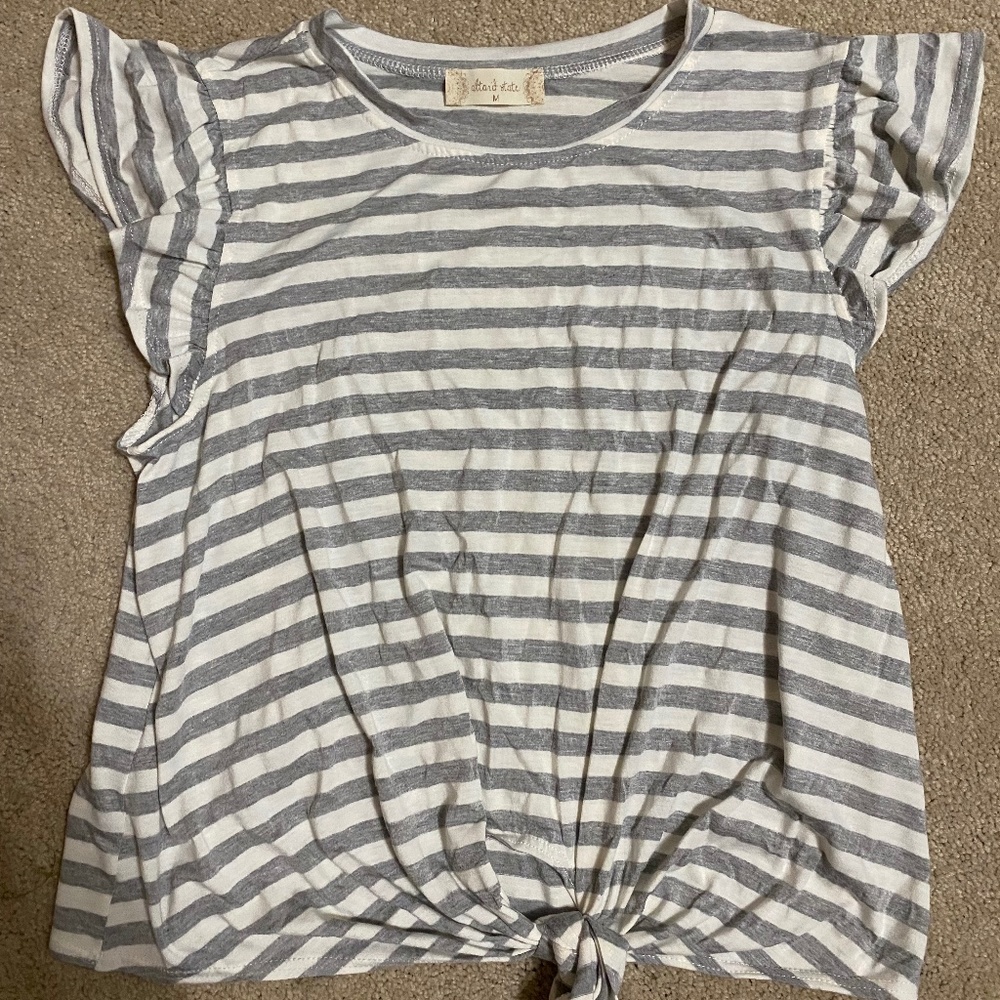 Altar'd State Striped Tank